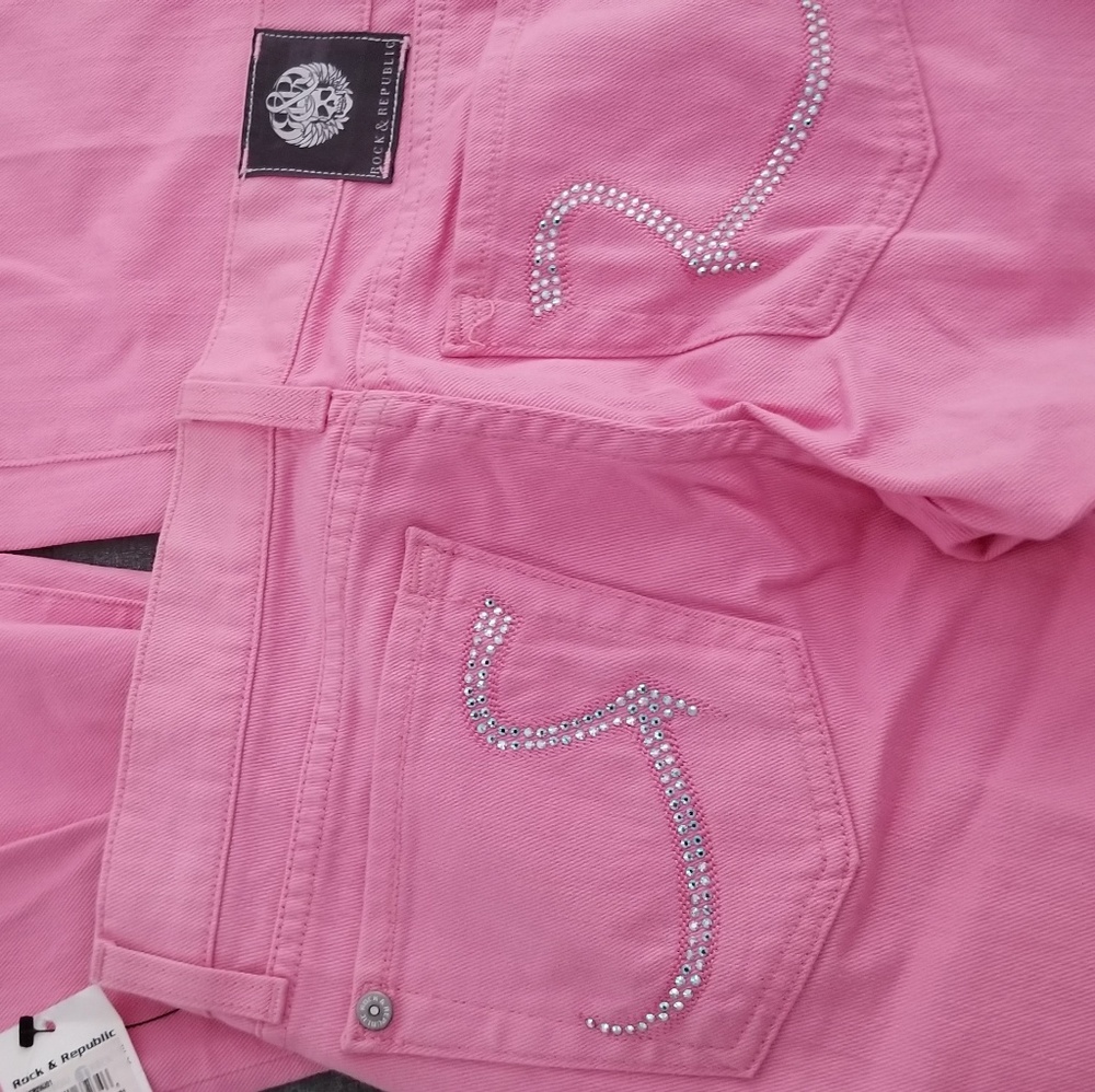 Rhinestone Rock & Republic Jeans